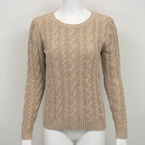 Lands End Cable Knit Drifter Sweater